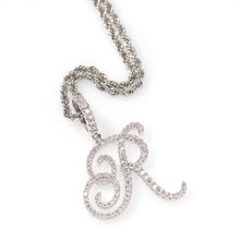 Load image into Gallery viewer, Cursive Initial Necklace
