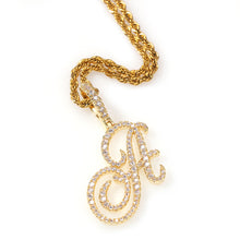 Load image into Gallery viewer, Cursive Initial Necklace