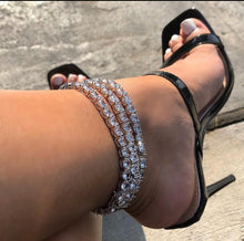 Load image into Gallery viewer, “It Girl&quot; Tennis Anklet
