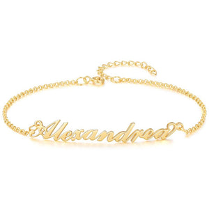 Personalized Name Anklet