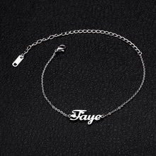 Load image into Gallery viewer, Personalized Name Anklet
