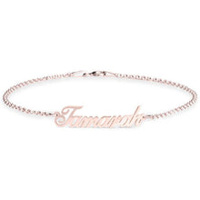 Load image into Gallery viewer, Personalized Name Anklet
