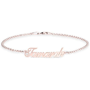 Personalized Name Anklet