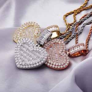 Personalized Photo Heart Necklace
