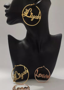 Custom Hoop Earrings